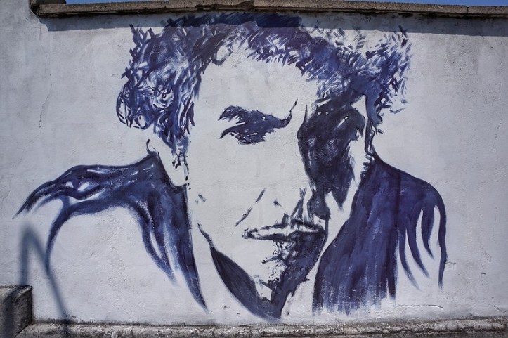 Bob Dylan Street Art